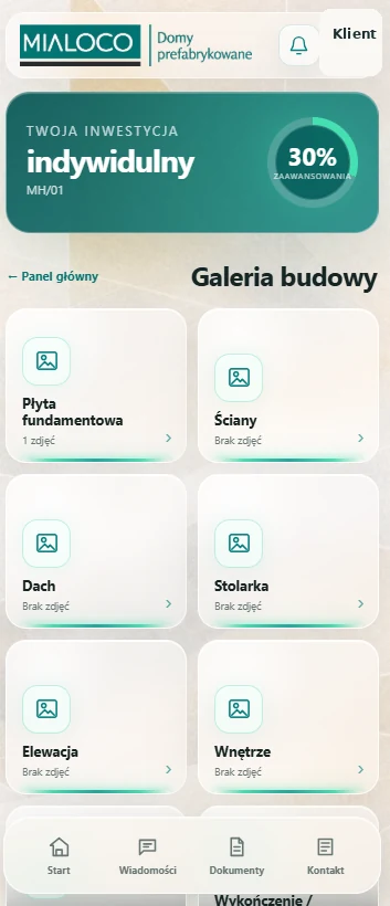 Galeria budowy